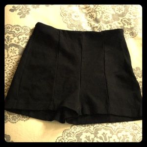 Express Black High-waisted shorts